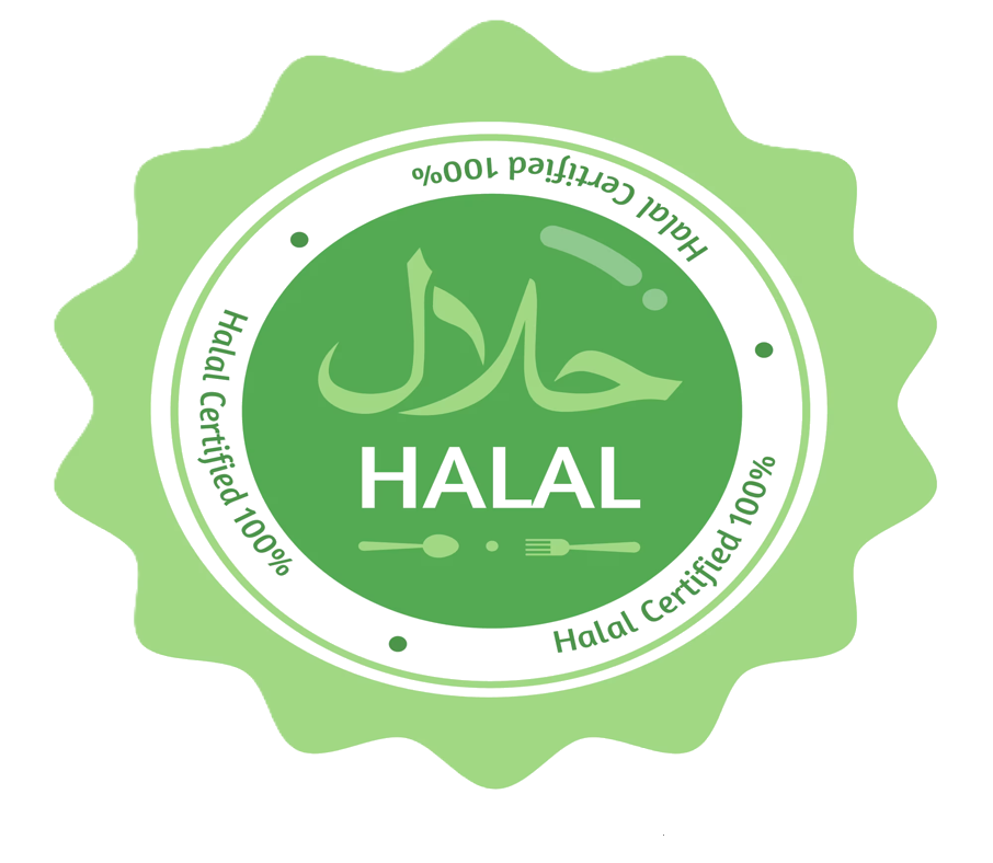Halal Certified Badge